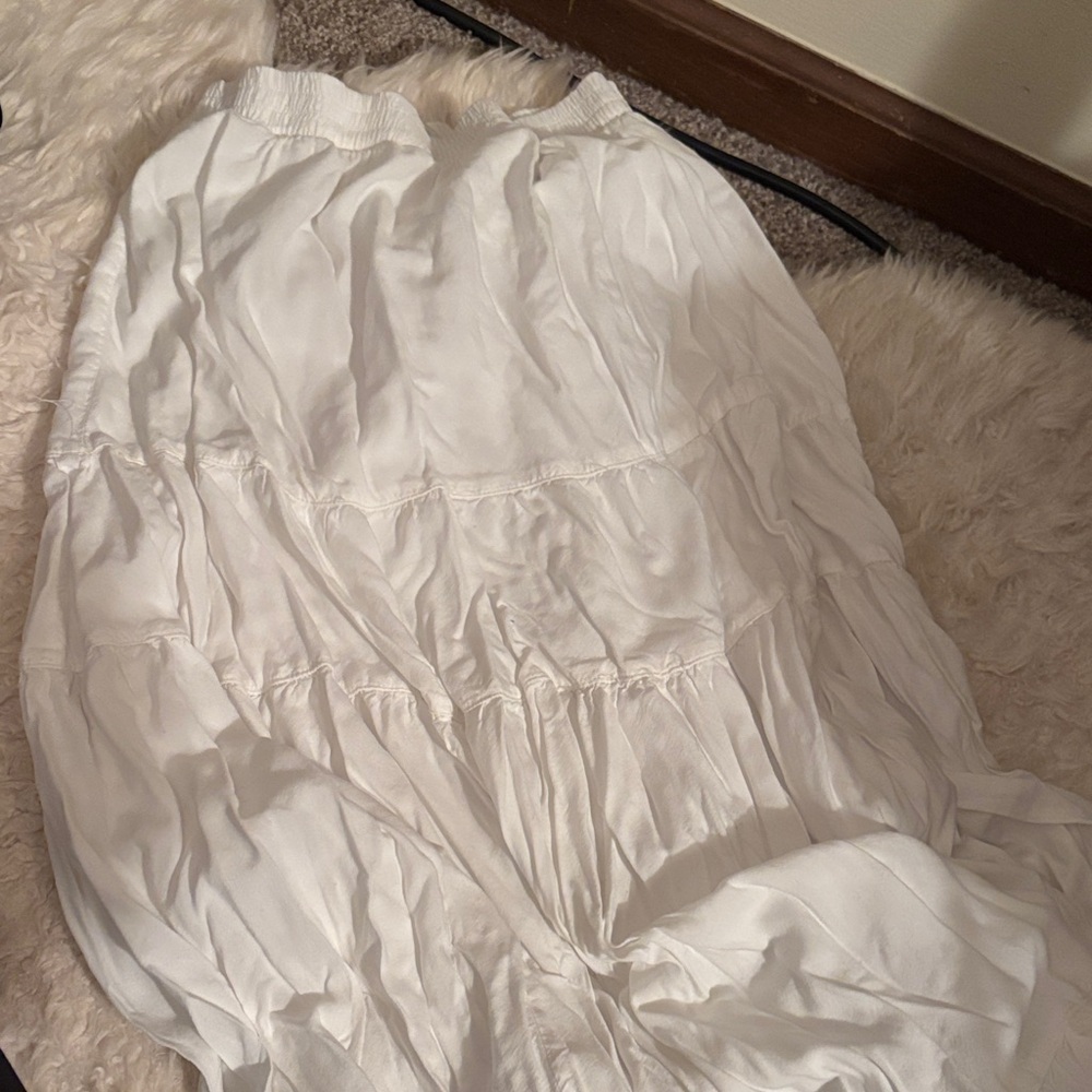 Ivory Maxi Skirt